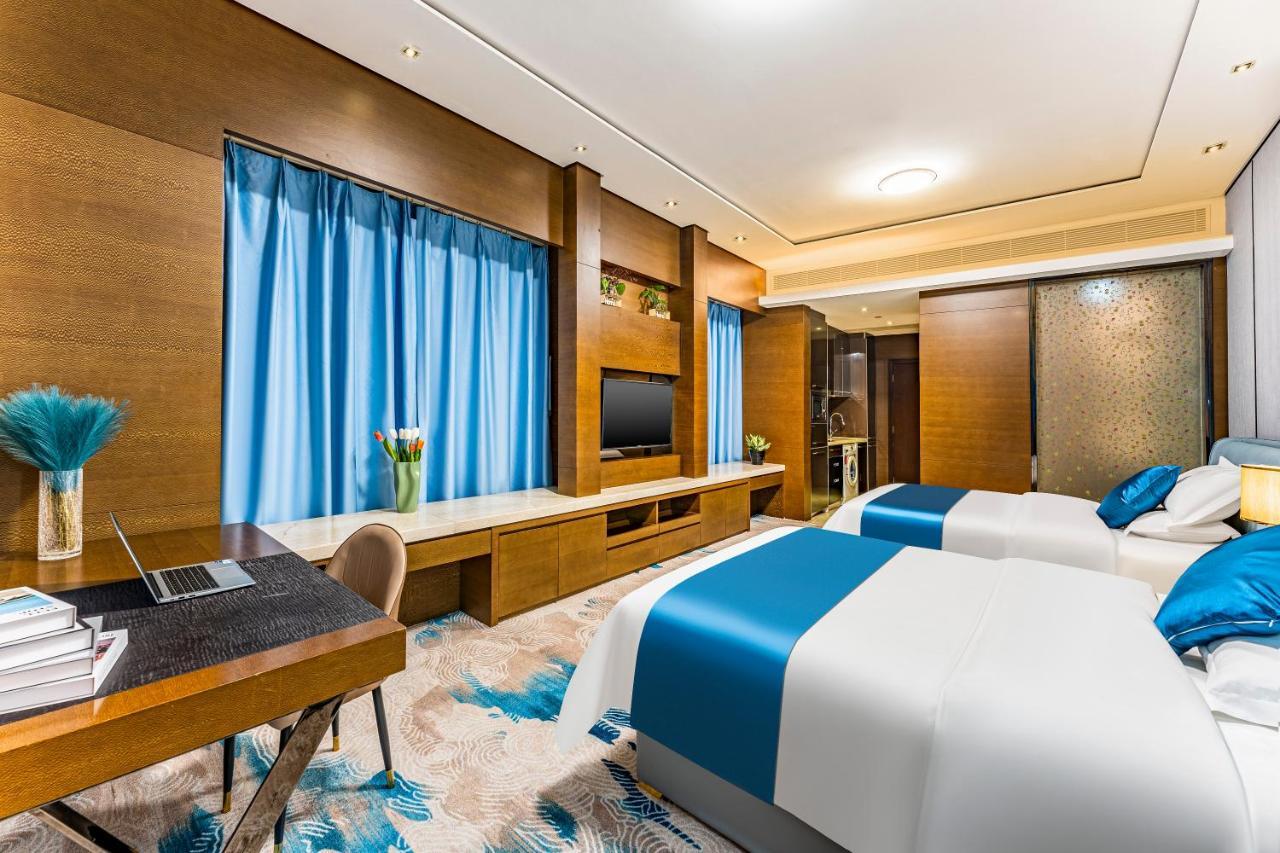 Qingman Apartment Guangzhou Zhujiang New Town East Railway Station Branch Eksteriør billede