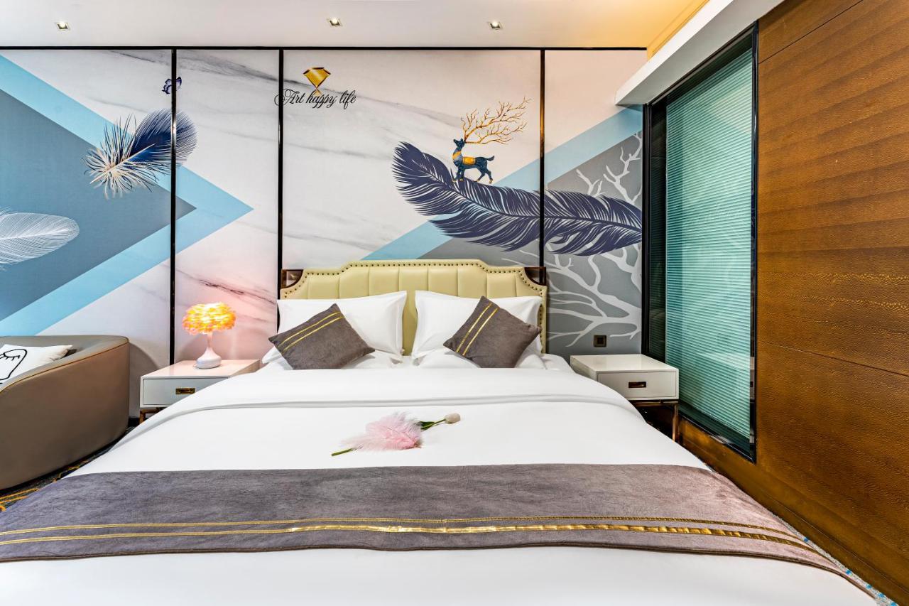 Qingman Apartment Guangzhou Zhujiang New Town East Railway Station Branch Eksteriør billede