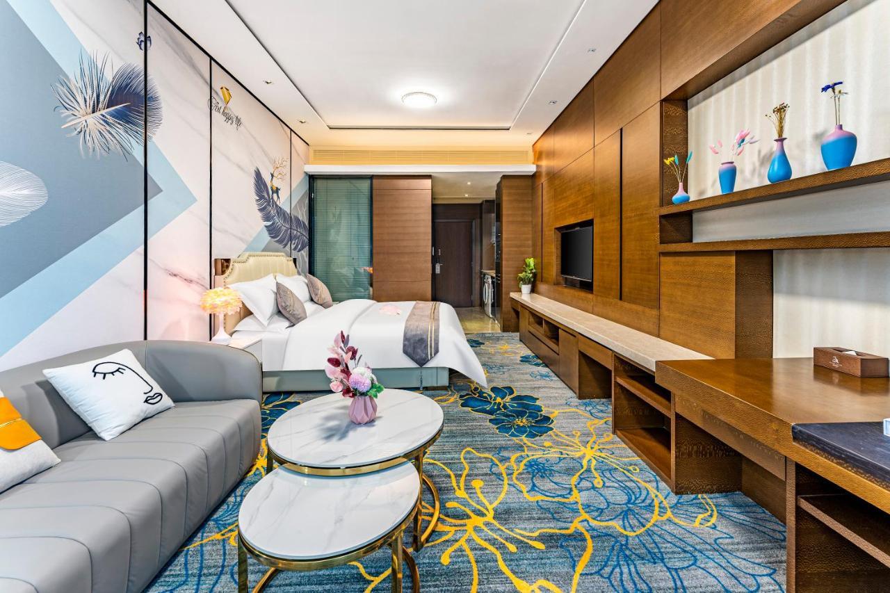 Qingman Apartment Guangzhou Zhujiang New Town East Railway Station Branch Eksteriør billede