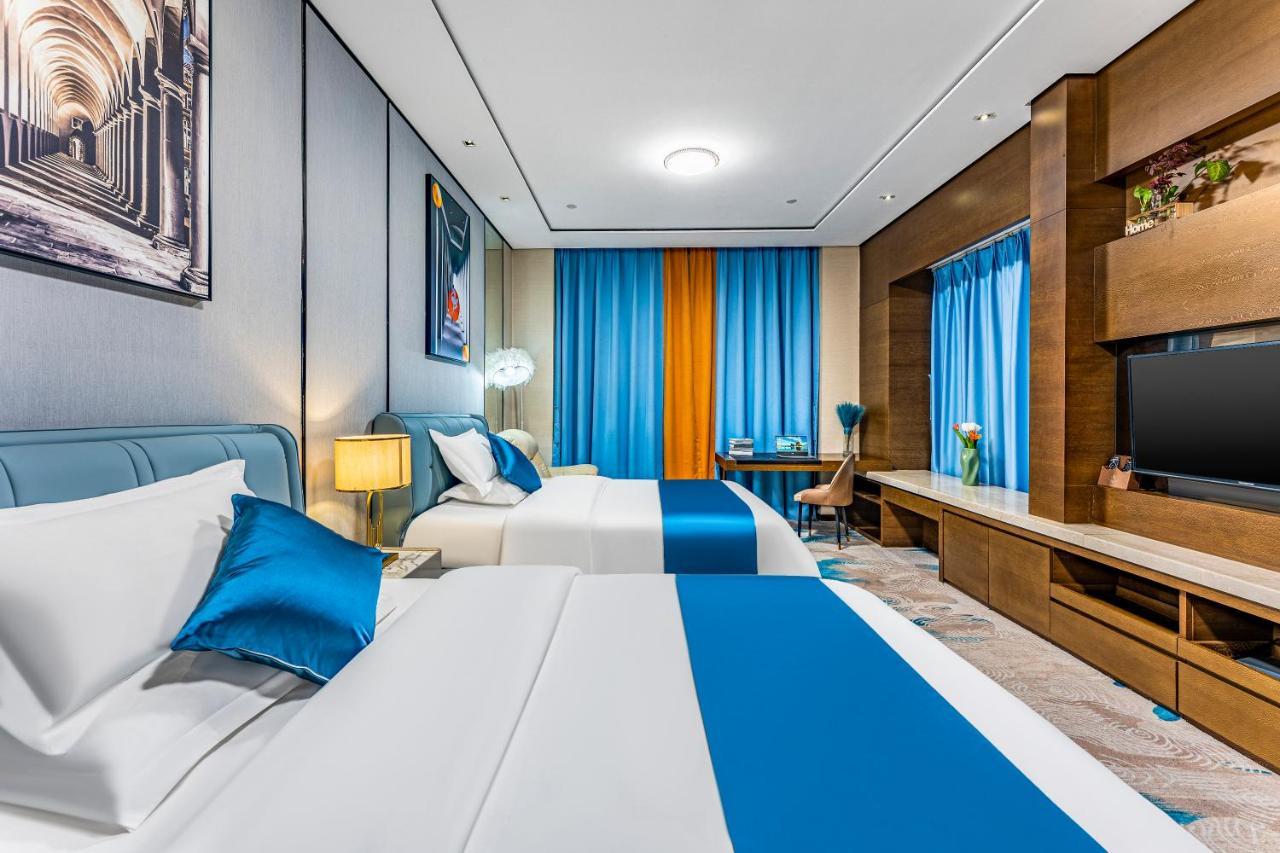 Qingman Apartment Guangzhou Zhujiang New Town East Railway Station Branch Eksteriør billede