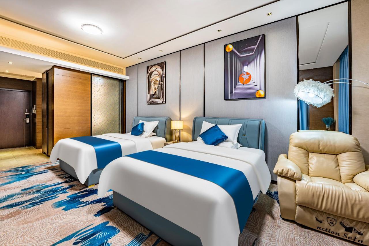 Qingman Apartment Guangzhou Zhujiang New Town East Railway Station Branch Eksteriør billede