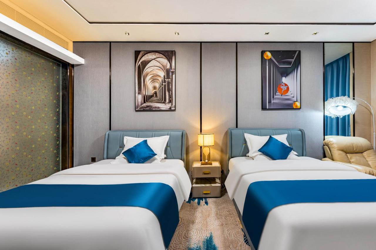 Qingman Apartment Guangzhou Zhujiang New Town East Railway Station Branch Eksteriør billede