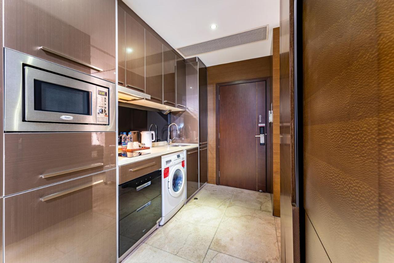 Qingman Apartment Guangzhou Zhujiang New Town East Railway Station Branch Eksteriør billede