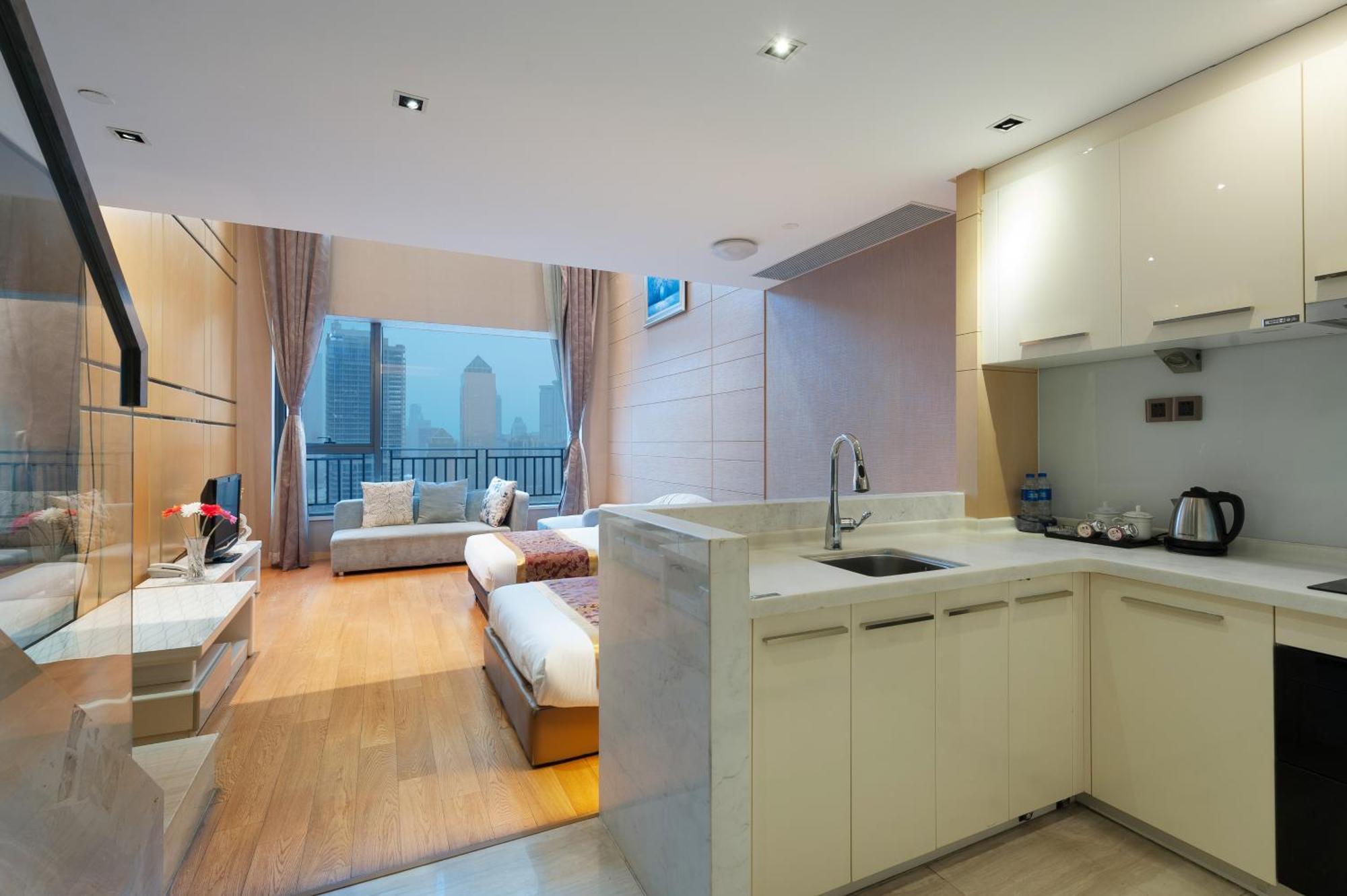 Qingman Apartment Guangzhou Zhujiang New Town East Railway Station Branch Eksteriør billede
